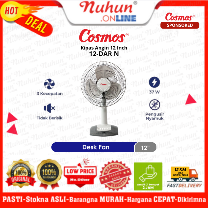 Cosmos Kipas Angin Meja 12 DAR N