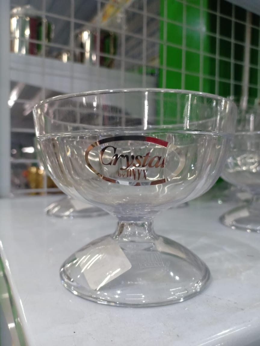Crystal Onyx Gls Ice Cream 250ml