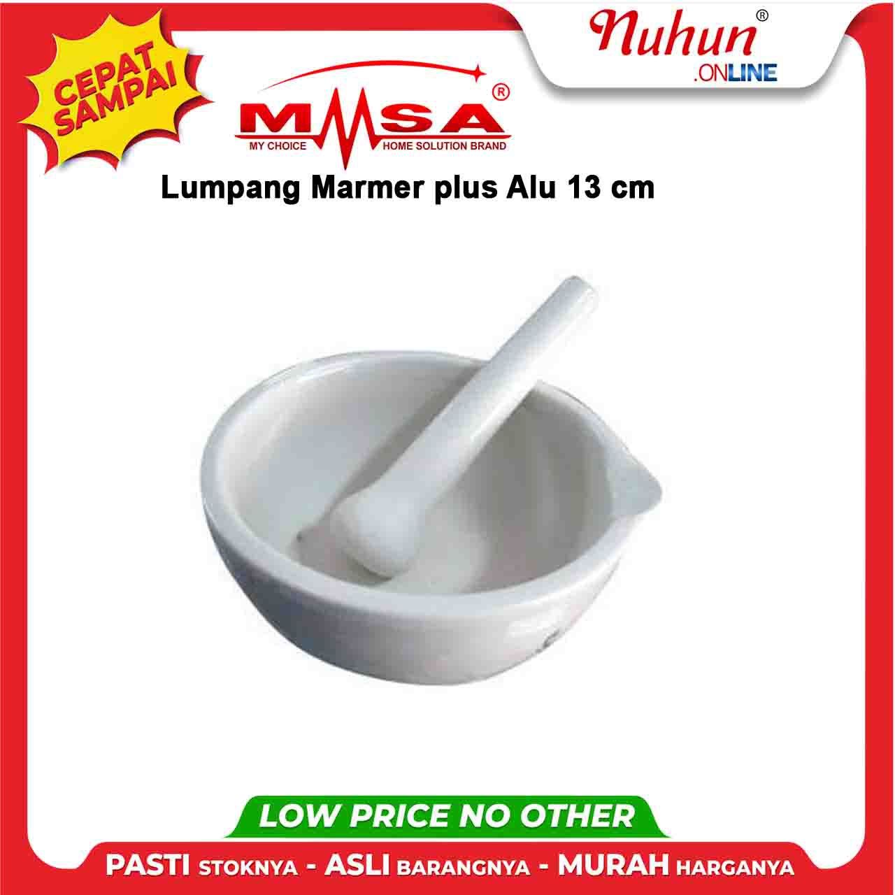 MSA Lumpang Marmer plus Alu 13 cm