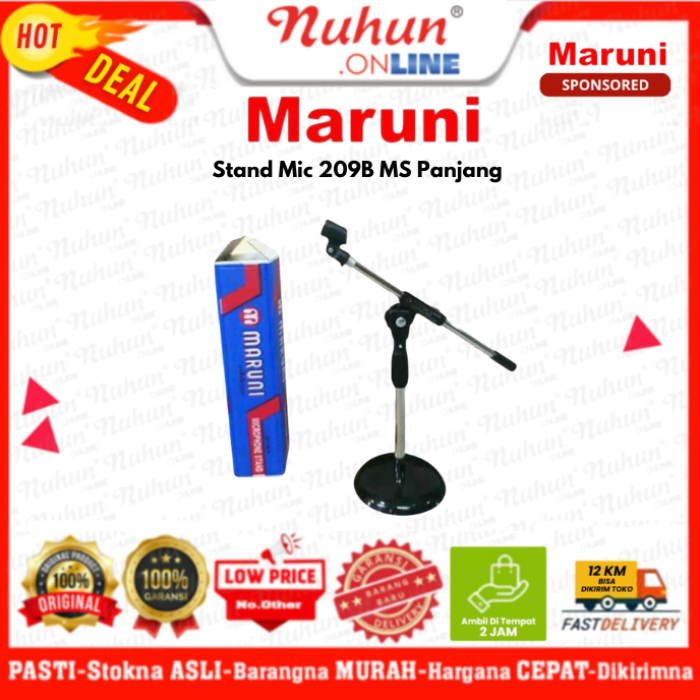 Maruni Stand Mic 209B MS Panjang