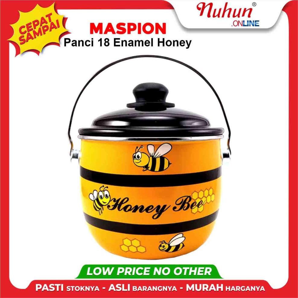 Maspion Panci 18 Enamel Honey