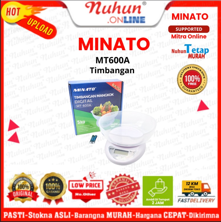 MINATO Timbangan MT600A 5 Kg