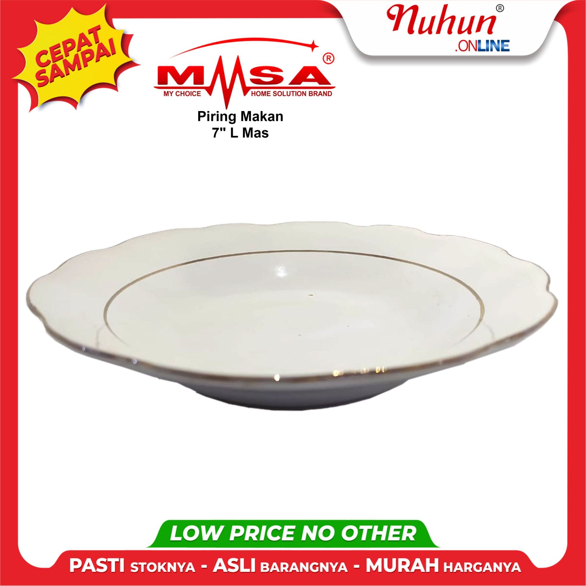 MSA Piring L Mas (7 inch)