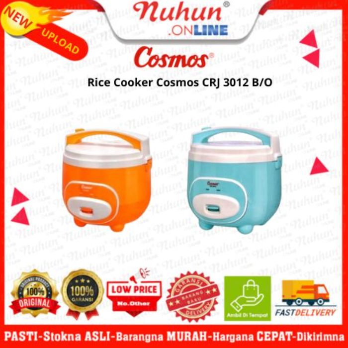 Cosmos Rice Cooker 1.2 Liter CRJ 3012 B/O