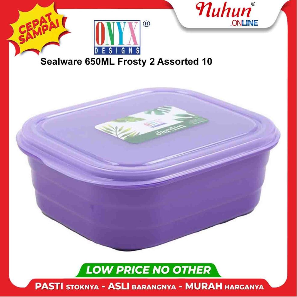 ONYX Sealware 650ML/ Frosty 2 Assorted 10