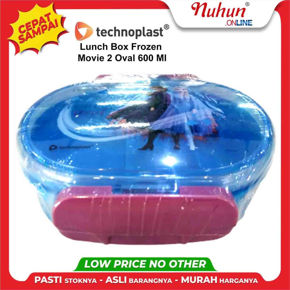 Technoplast Frozen Movie 2 Oval Lunch Box 600 Ml