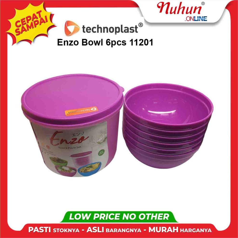 Technoplast Enzo Bowl 6pcs 11201