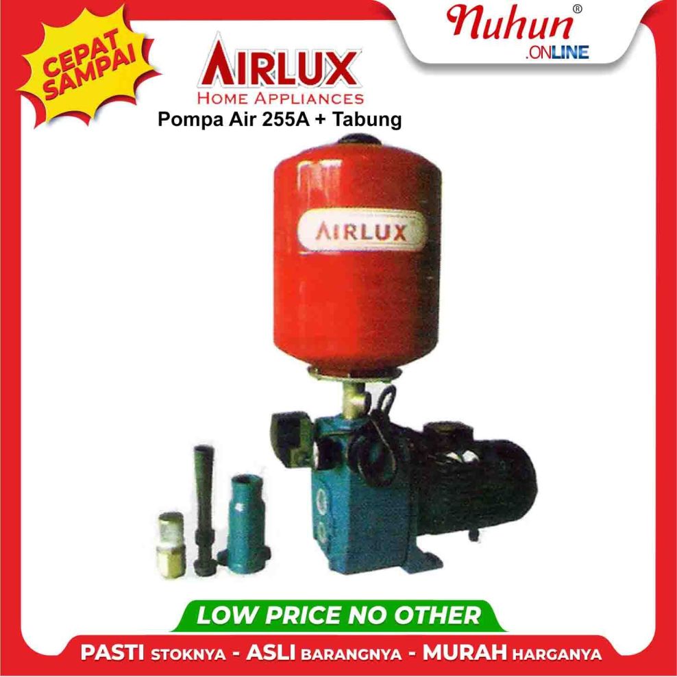 Pompa Air Jet Pump Airlux 255 A plus Tabung