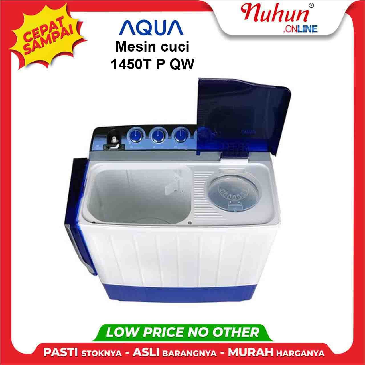 Aqua Mesin Cuci 2 Tabung 1450T P QW