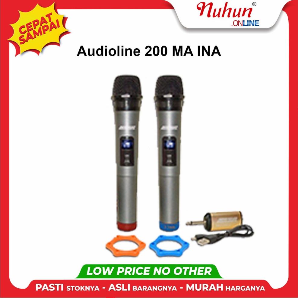 Audioline Mircrophone Wireless 200 MA INA