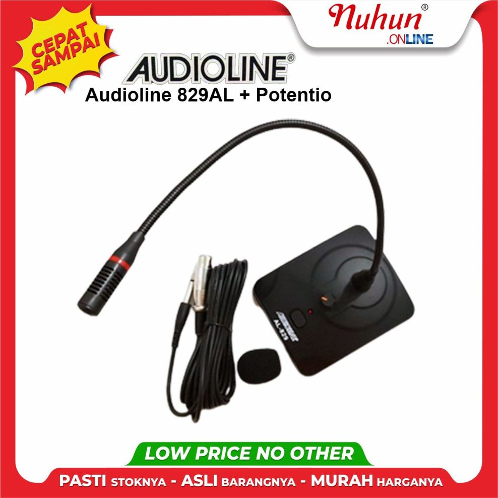 Audioline Microphone 829AL plus Potentio
