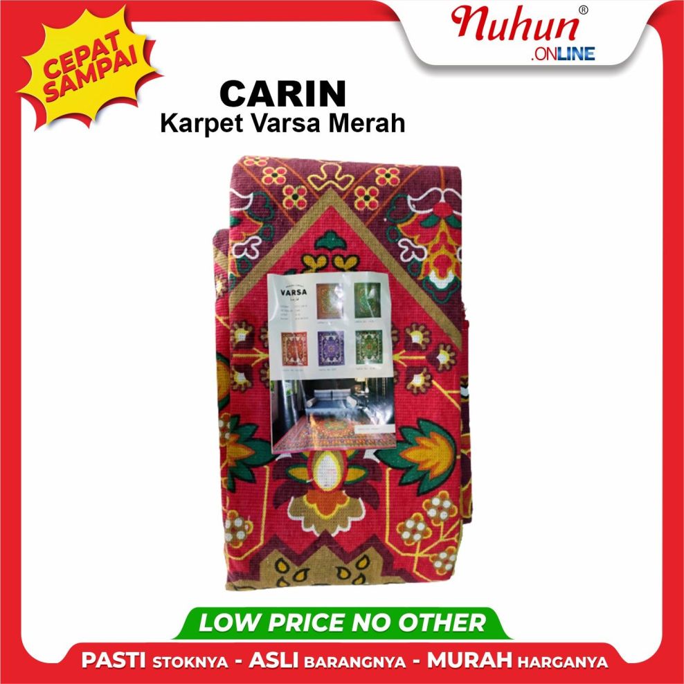 Carin Karpet Varsa Merah