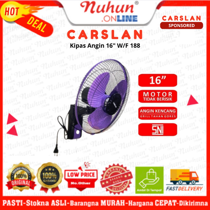 Carslan Kipas Angin Dinding CS-188 16 Inch