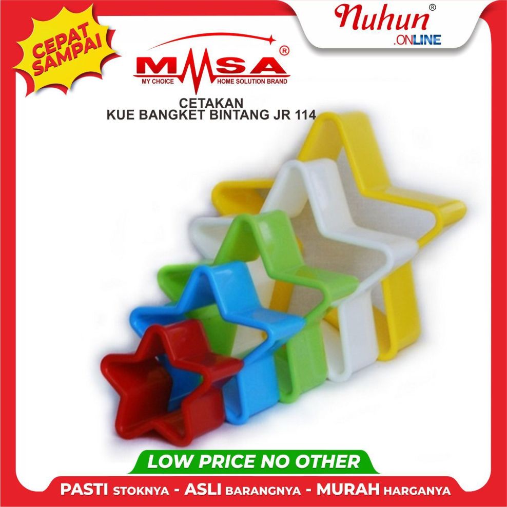 MSA Cetakan Kue Bangket Bintang JR114