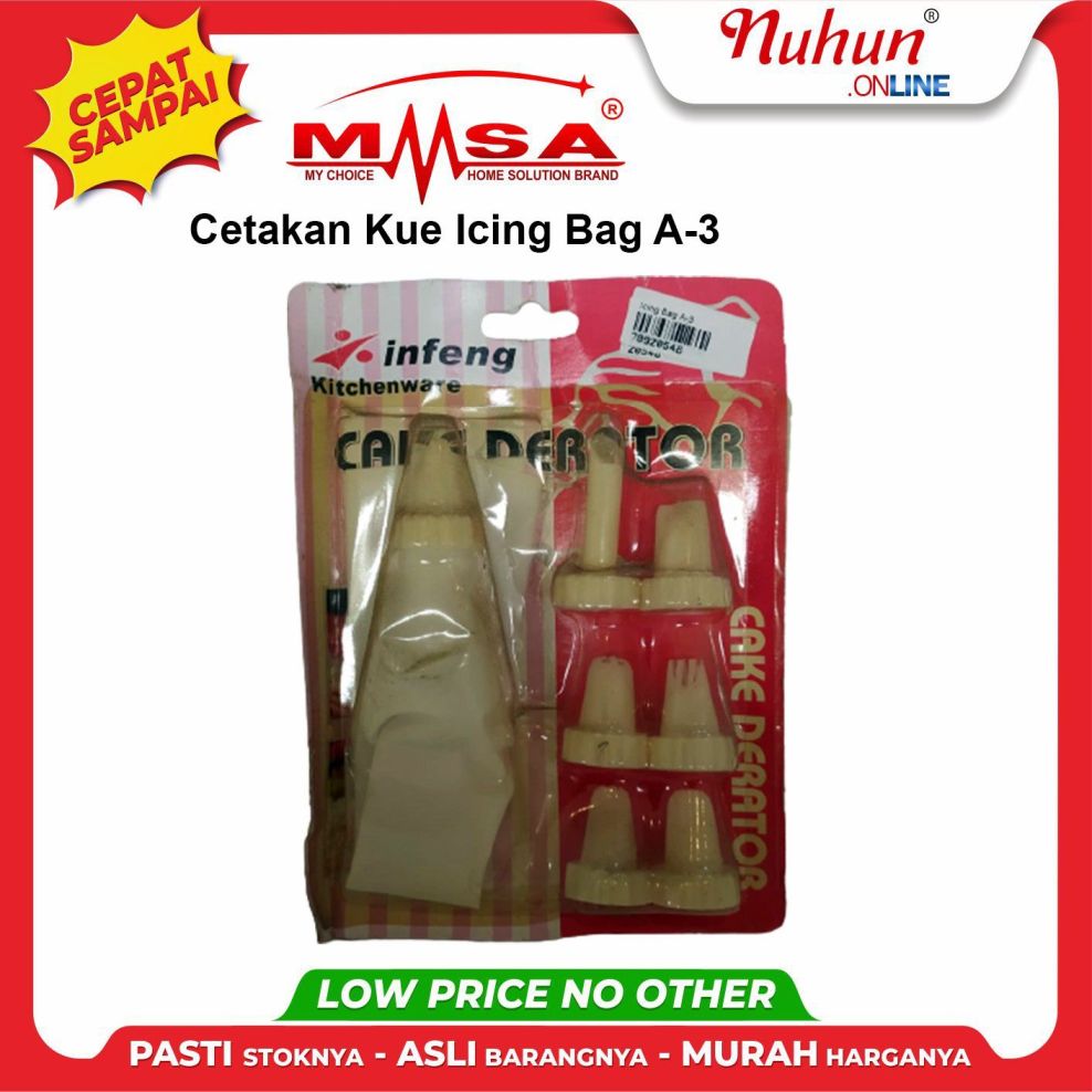 MSA Cetakan Kue Icing Bag A-3