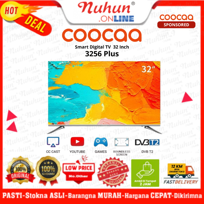 Coocaa Smart TV 32 Inch 32S6 Plus