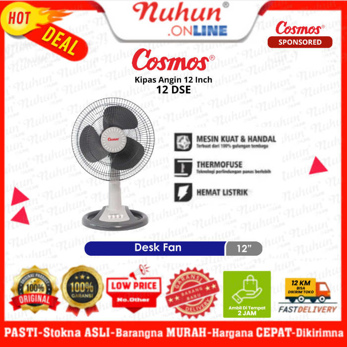 Cosmos Kipas Angin Meja 12 DSE