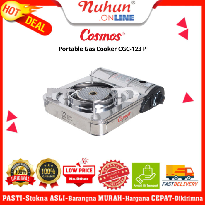 Cosmos Kompor Gas Portable CGS 123-P