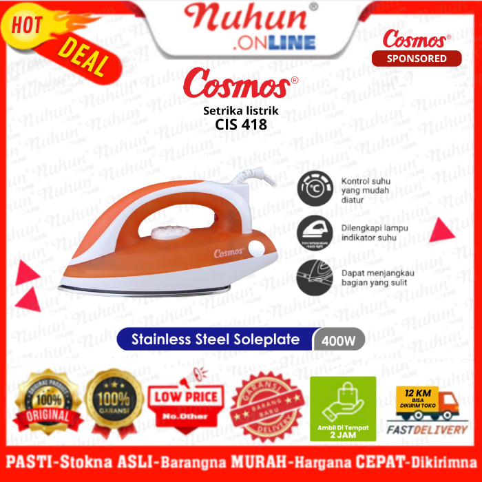 Cosmos Setrika Listrik CIS 418