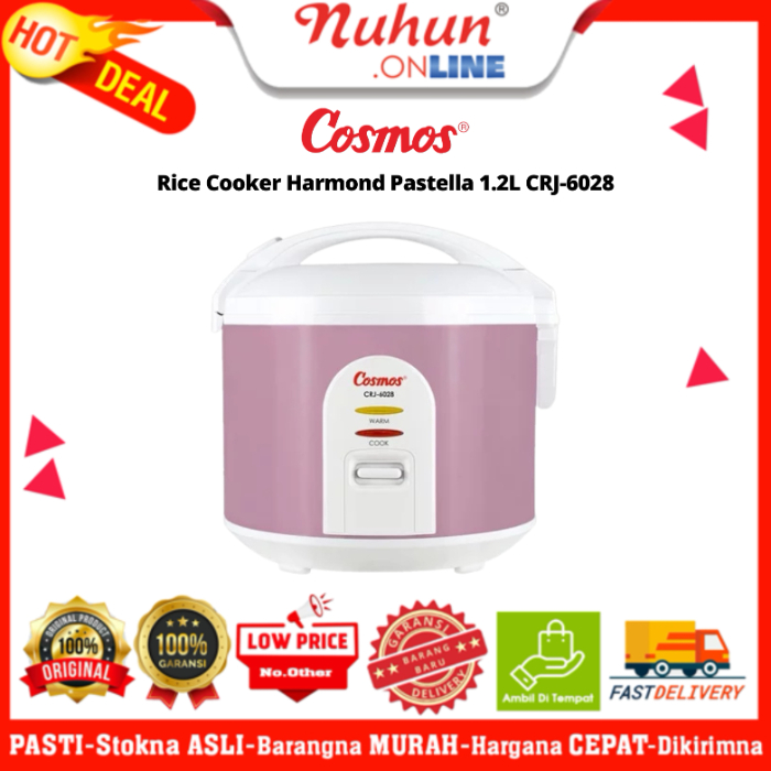 Cosmos Rice Cooker CRJ 6028 Green/Violet