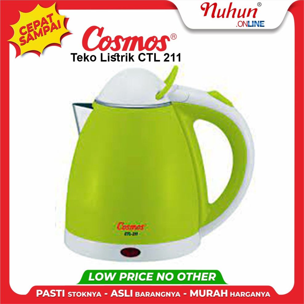 Cosmos Ketel listrik berkapasitas 0.8 Liter CTL 211