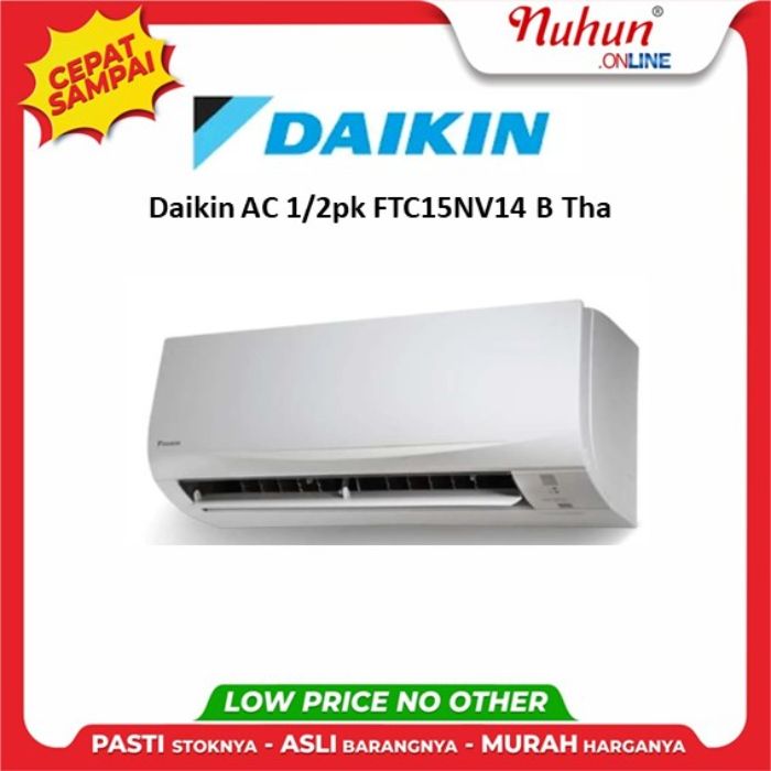 Daikin AC 1/2pk FTC15NV14 B Tha