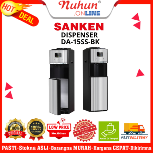 Sanken Dispenser dua galon DA-15SS-BK