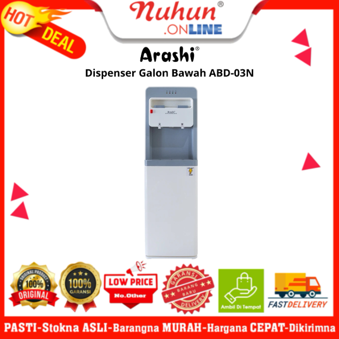 Arashi Dispenser Galon Bawah ABD 03N