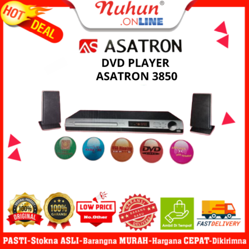 ASATRON DVD PLAYER 3850 DVD