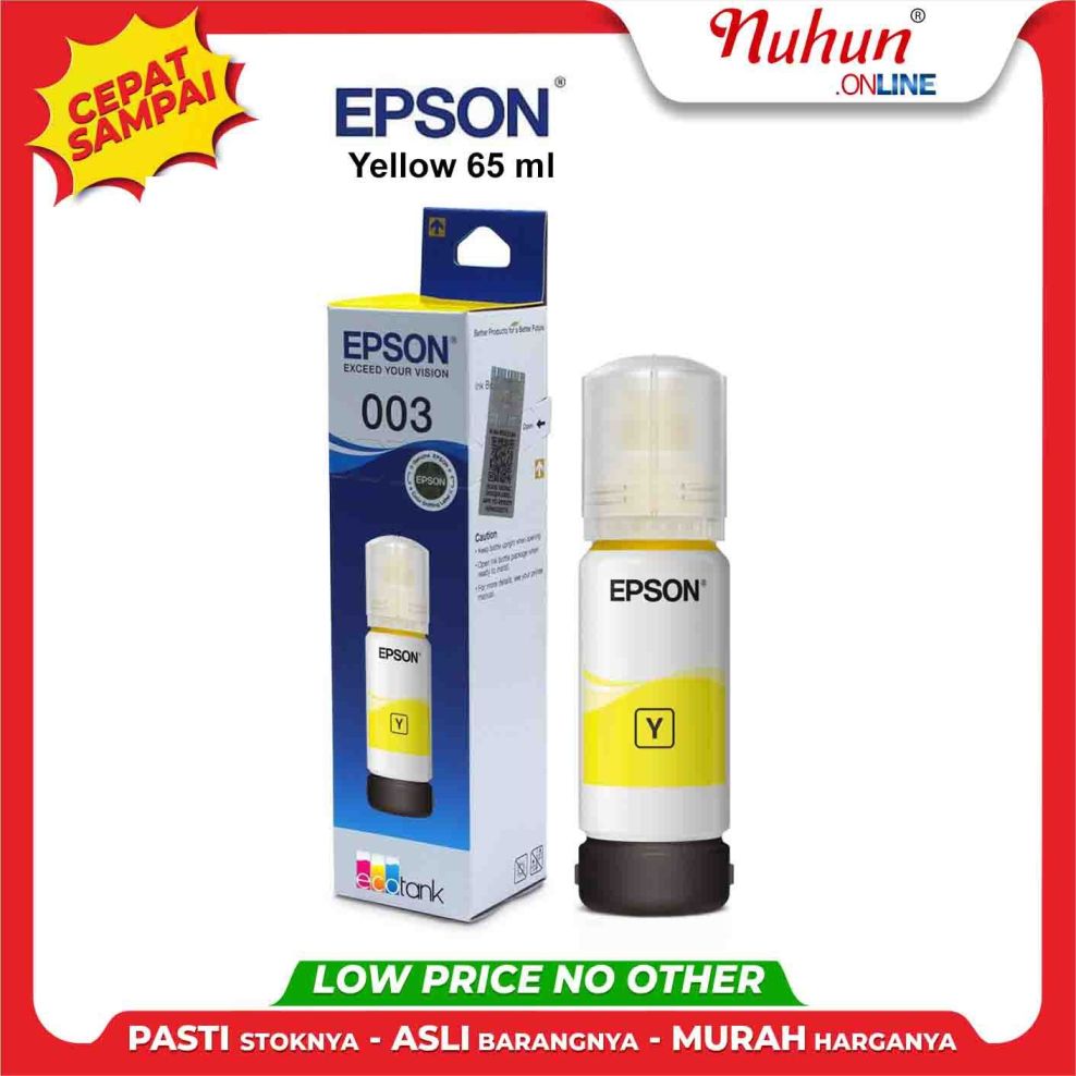 Epson Tinta Print 65 Ml 003 Yellow