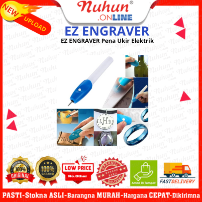 EZ ENGRAVER Pena Ukir Elektrik Portable Engraver Pen