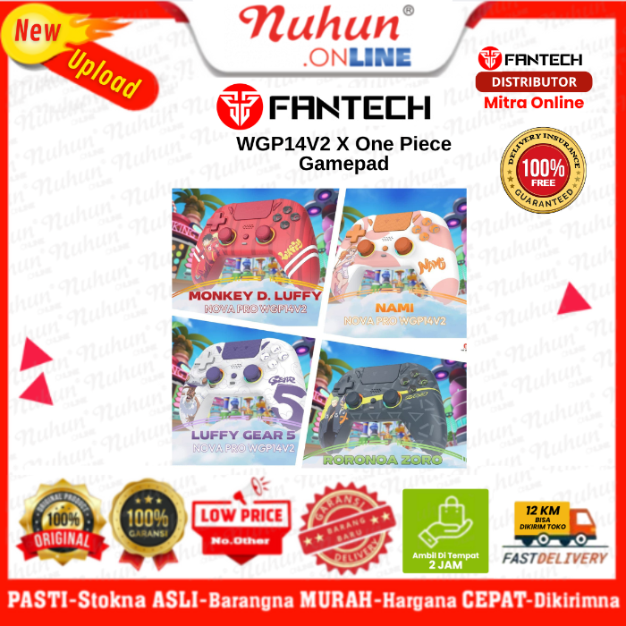 Fantech Gamepad WGP14V2 X One Piece Original