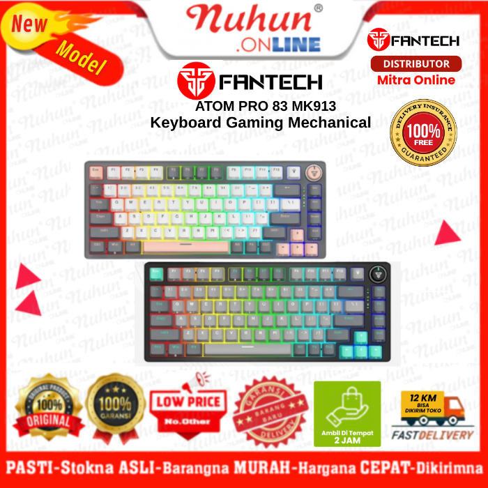 Fantech Keyboard Gaming MK913 Pro 83 Mechanical