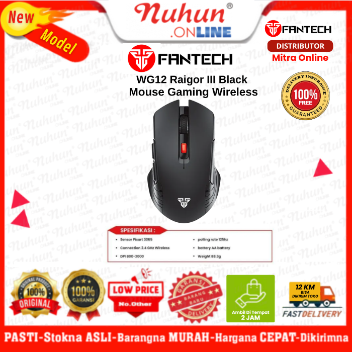 Fantech Mouse Raigor WG12 III