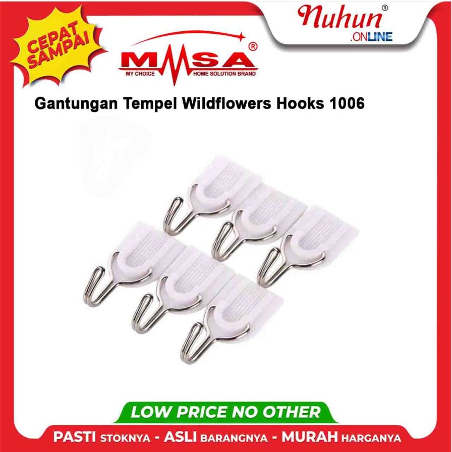 MSA Gantungan Tempel Wildflowers Hooks 1006