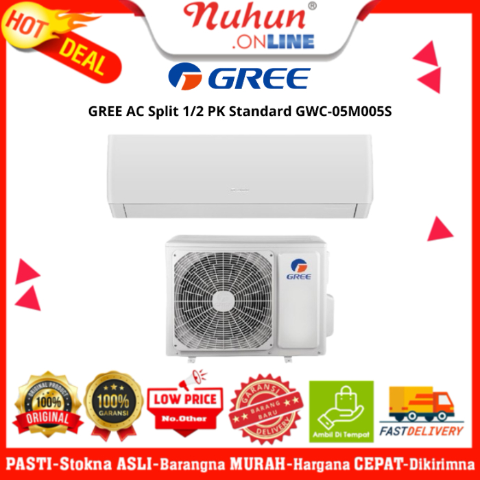 Gree Air Conditioner 1/2pk GWC-05M005s