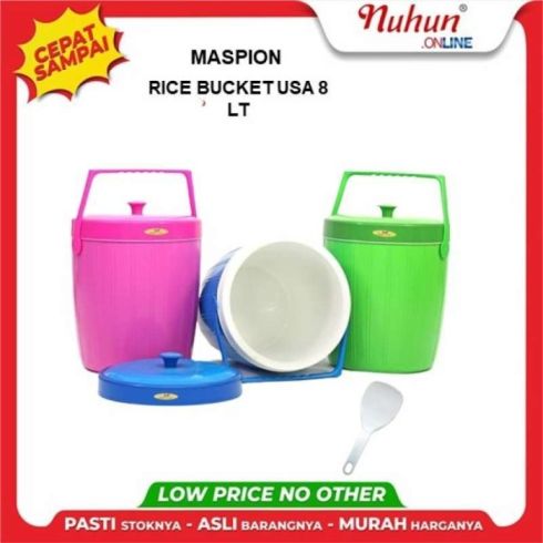 Maspion Ice/Rice Bucket USA 8 LTR