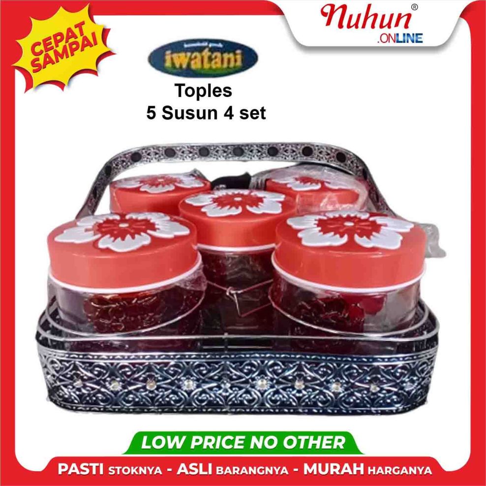 Iwatani Toples 5 Susun 4set