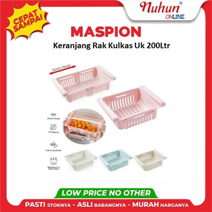 Maspion Keranjang Rak Kulkas Uk 200Ltr