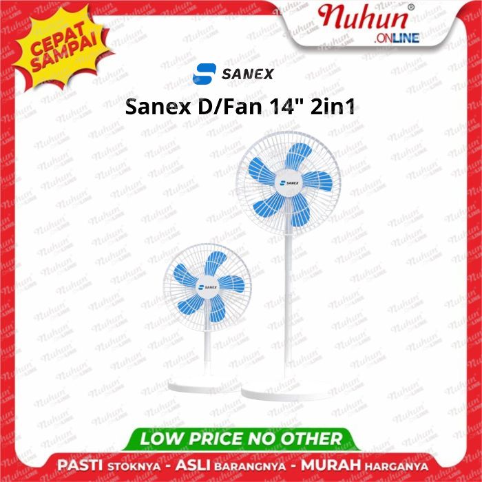 Sanex Kipas Berdiri 14 inch 2in1 SSF-1421