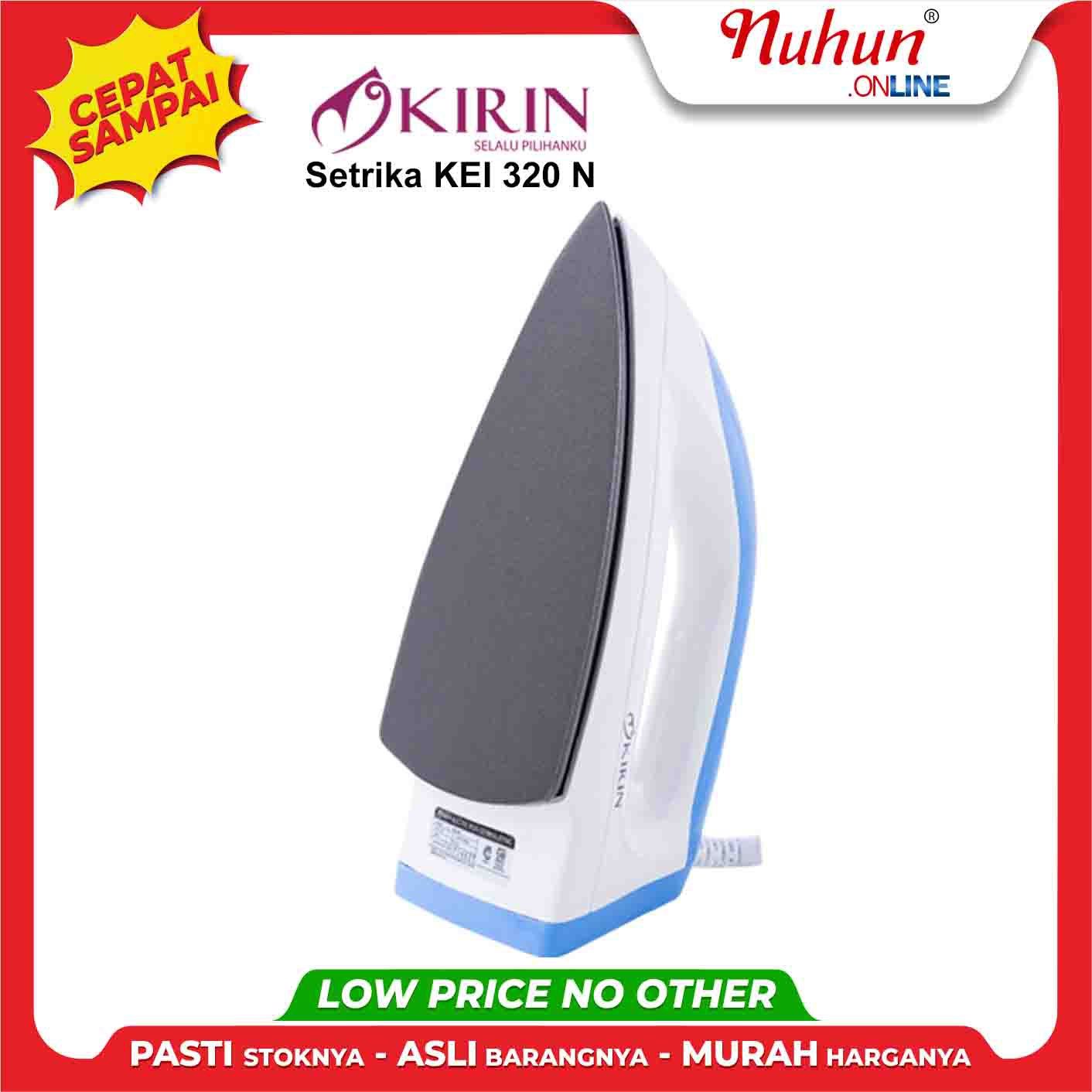 Kirin setrika KEI-320N desain modern minimalis