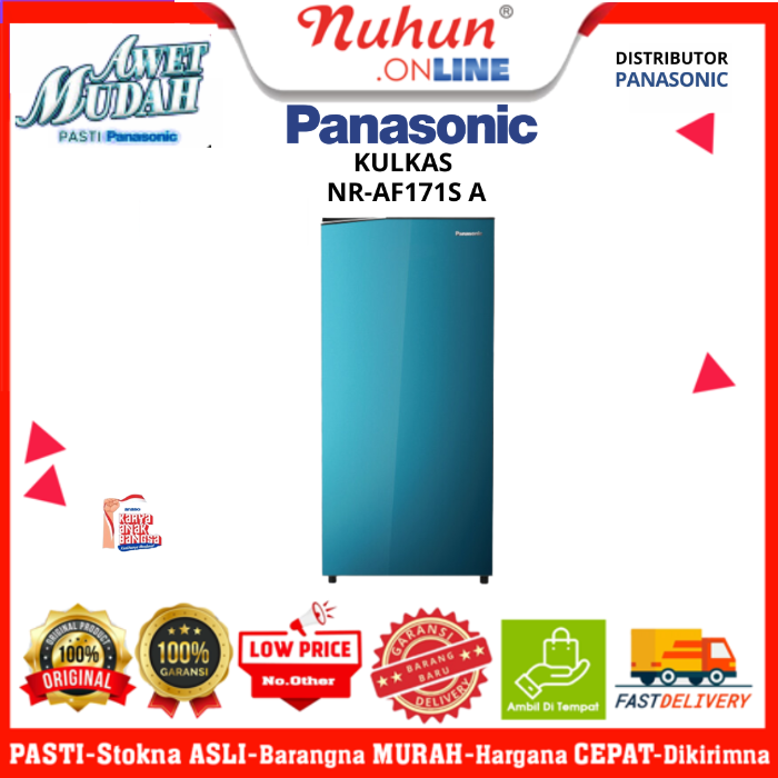 Panasonic Kulkas 1 Pintu NR-AF171S A