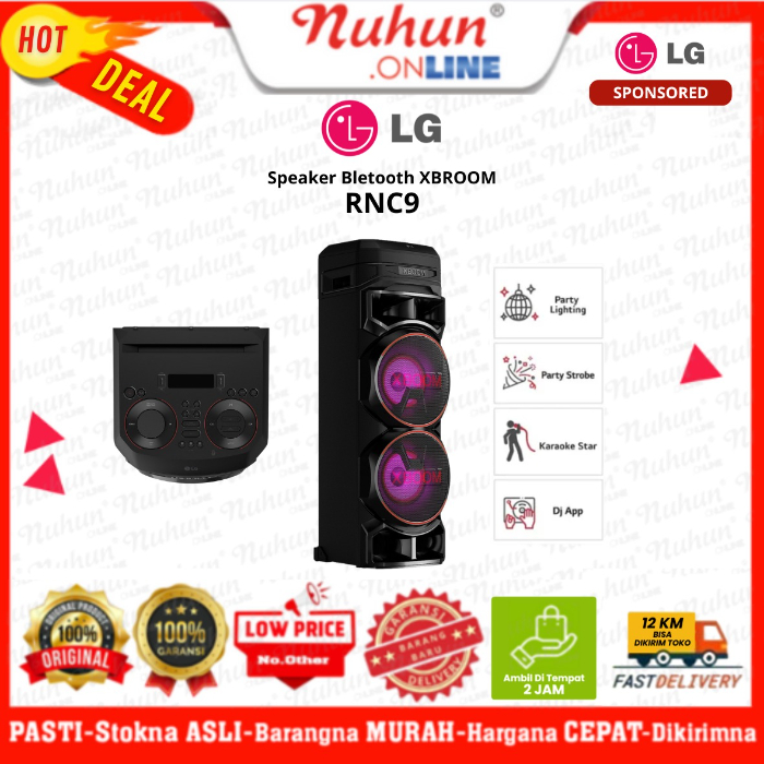 LG Audio Speaker Active Xboom Party RNC9