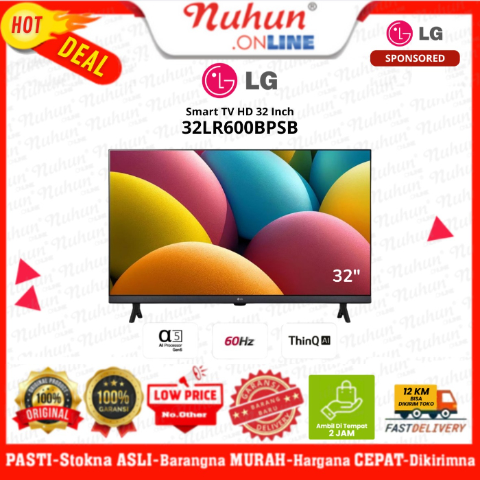 LG Smart TV HD 32 Inch 32LR600BPSB