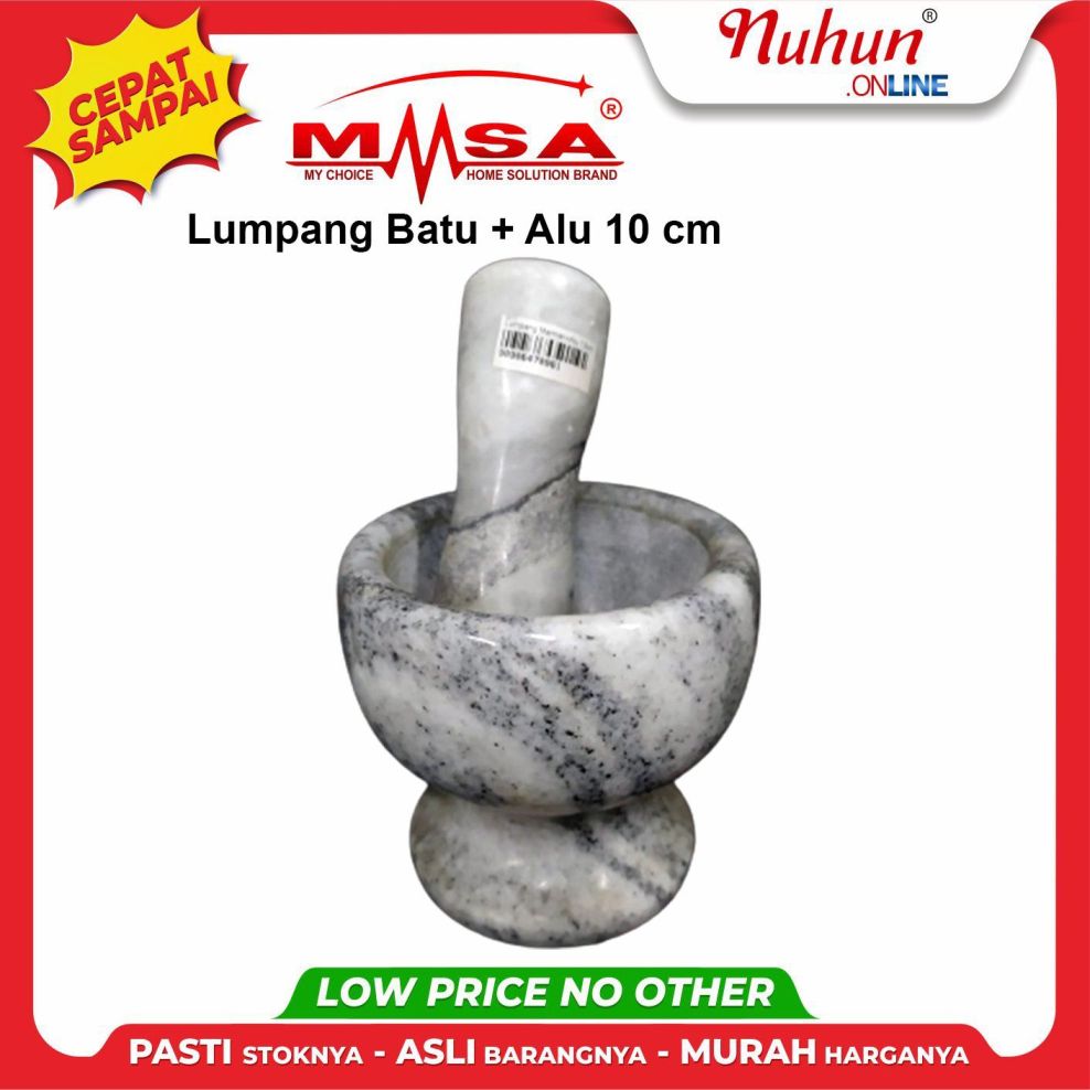 MSA Lumpang Batu plus Alu 10 cm