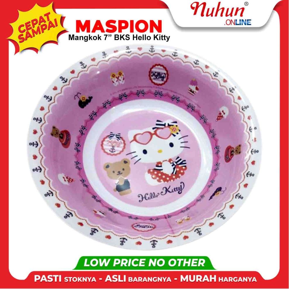 Maspion Mangkuk 7inch BKS Hello Kitty