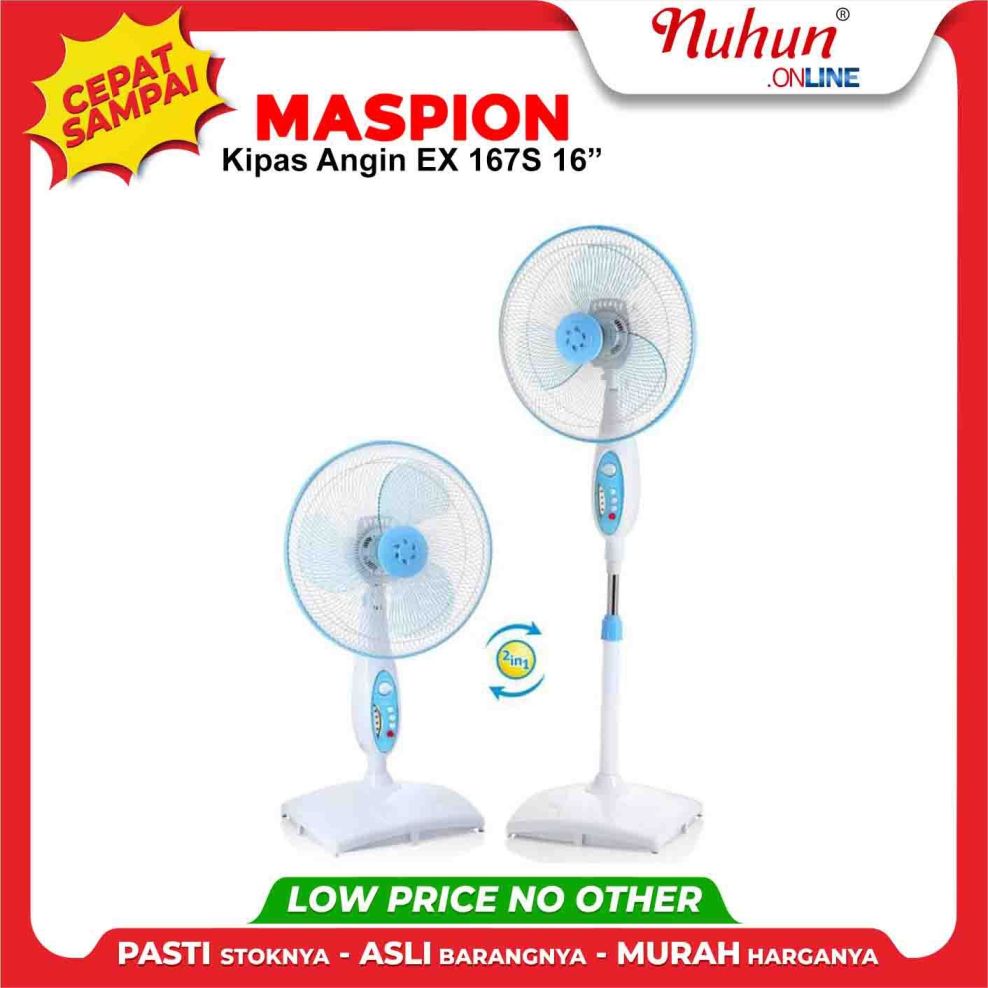 Maspion Kipas Angin EX 167S  16"