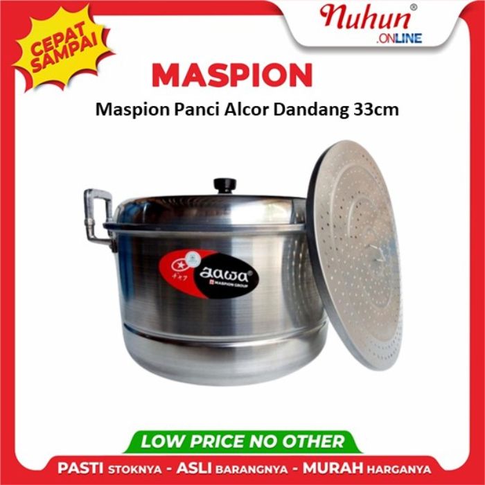 Maspion Panci Alcor Dandang 33cm