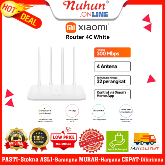 Xiaomi MI Router 4C White