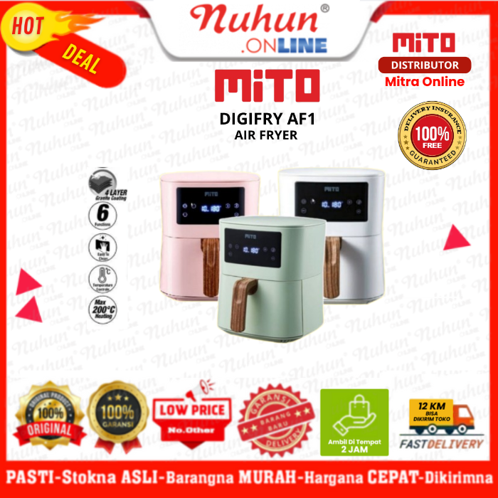 Mito Air Fryer Digifry AF1 Wood Series 4L